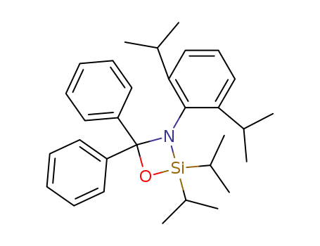 3-(2,6-Diisopropyl-phenyl)-2,2-diisopropyl-4,4-diphenyl-[1,3,2]oxazasiletidine