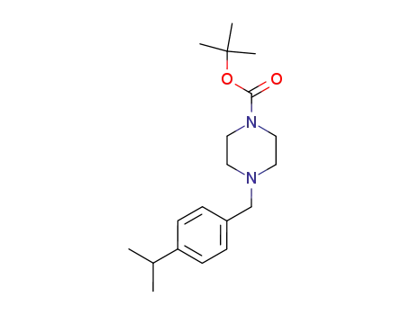 tert-butyl 4-(p-isopropylbenzyl)piperazine-1-carboxylate
