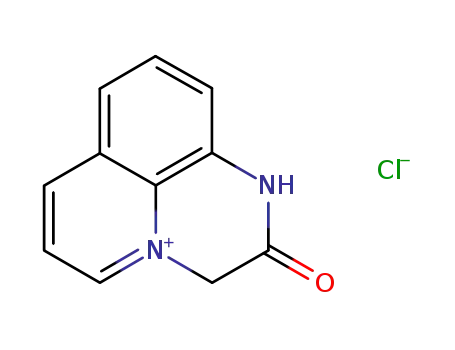 2,3-dihydro-2-oxo-1H-1,3aλ<sup>5</sup>-diazaphenalen-3a-ium chloride