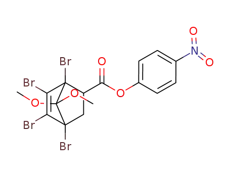 1,4,5,6-Tetrabromo-7,7-dimethoxy-bicyclo[2.2.1]hept-5-ene-2-carboxylic acid 4-nitro-phenyl ester