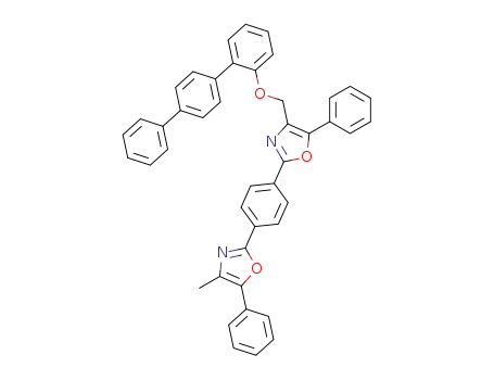 <p-terphenyl-2-yl><2-<4-(4-methyl-5-phenyloxazol-2-yl)phenyl>-5-phenyloxazol-4-ylmethyl>ether