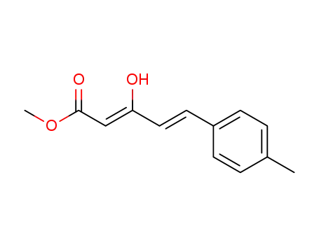 (2Z,4E)-3-Hydroxy-5-p-tolyl-penta-2,4-dienoic acid methyl ester