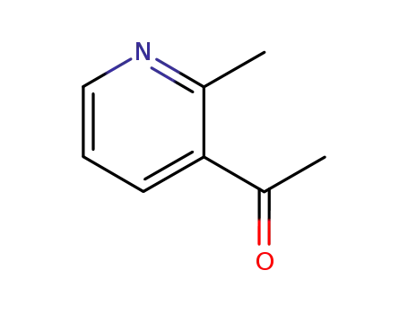 Molecular Structure of 1721-12-6 (1-(2-Methylpyridin-3-yl)ethanone)