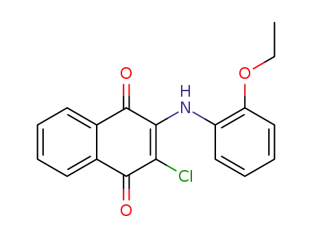 1,4-Naphthalenedione, 2-chloro-3-[(2-ethoxyphenyl)amino]-