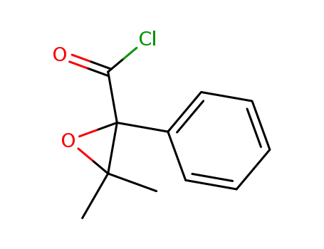 Oxiranecarbonyl chloride, 3,3-dimethyl-2-phenyl-