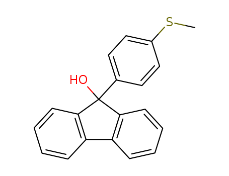 9H-Fluoren-9-ol, 9-[4-(methylthio)phenyl]-