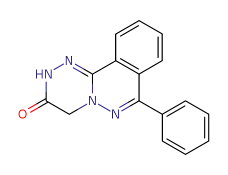 3,4-dihydro-7-phenyl<1,2,4>triazino<3,4-a>phthalazin-3-one