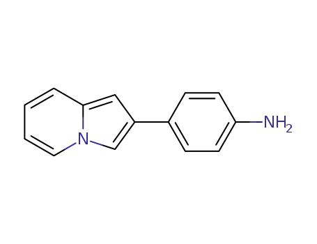 Benzenamine, 4-(2-indolizinyl)-