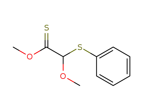 (RS)-Methoxy(phenylthio)-thioessigsaeure-O-methylester
