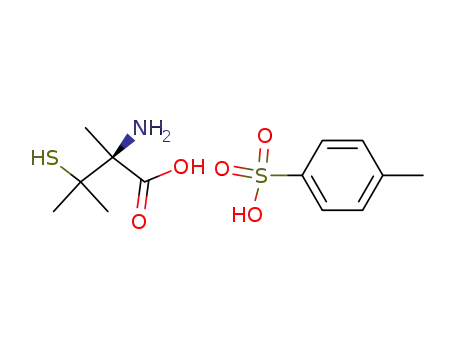 (2S)-2-amino-2,3-dimethyl-3-mercaptobutanoic acid toluene-p-sulphonate