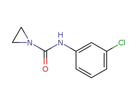 N-(3-CHLOROPHENYL)-1-AZIRIDINE CARBOX-AMIDE
