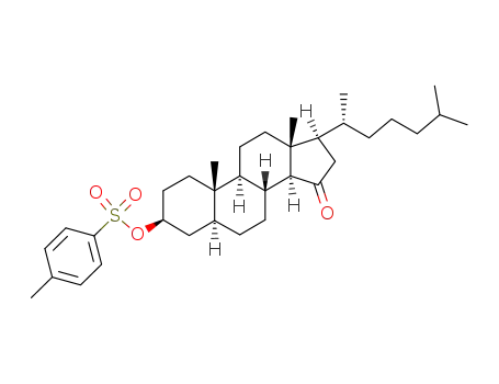 Toluene-4-sulfonic acid (3S,5S,8R,9S,10S,13R,14S,17R)-17-((R)-1,5-dimethyl-hexyl)-10,13-dimethyl-15-oxo-hexadecahydro-cyclopenta[a]phenanthren-3-yl ester