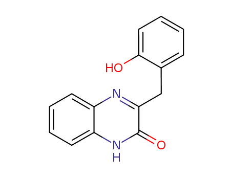 (o-Hydroxybenzyl)-3 1H-quinoxalinone-2