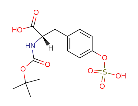 tert-butyloxycarbonyl-O-sulfotyrosine