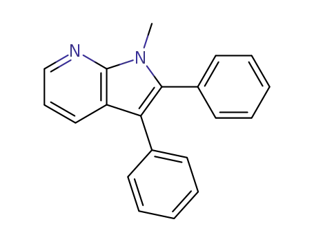 1-methyl-2,3-diphenyl-1H-pyrrolo<2,3-b>pyridine