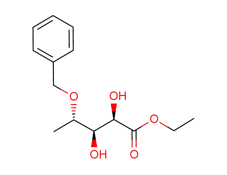 ethyl-2,3-dihydroxy-4-benzyloxypentanoate