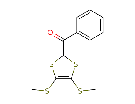 2-Benzoyl-4,5-bis(methylthio)-1,3-dithiol