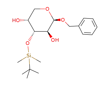 Benzyl-3-O-(tert-butyldimethylsilyl)-β-D-arabinopyranosid