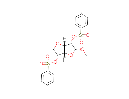 Methyl-3,6-anhydro-2,5-di-O-tosyl-β-D-mannofuranosid