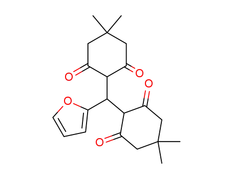 Molecular Structure of 102472-39-9 (bis-(4,4-dimethyl-2,6-dioxo-cyclohexyl)-[2]furyl-methane)