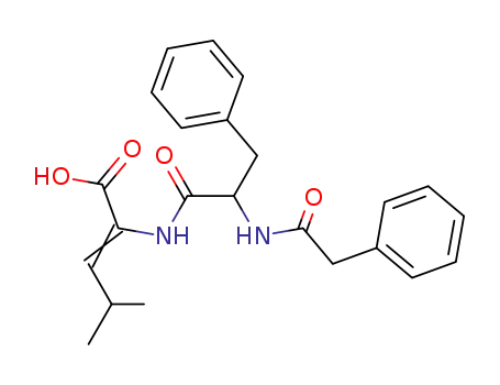 Leucine, 2,3-didehydro-N-[N-(phenylacetyl)-DL-phenylalanyl]-
