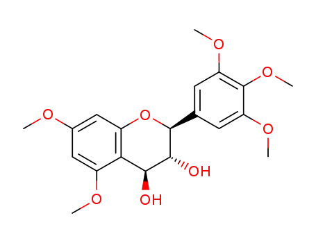 (+/-)-2,3-trans-3,4-trans-5,7,3',4',5'-pentamethoxyflavan-3,4-diol
