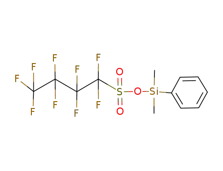 Nonafluorobutansulfonsaeure-dimethyl(phenyl)silylester