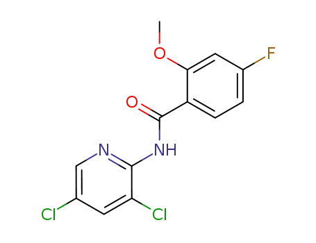 Benzamide, N-(3,5-dichloro-2-pyridinyl)-4-fluoro-2-methoxy-