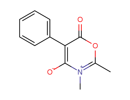 2,3-Dimethyl-6-oxo-5-phenyl-6H-1,3-oxazin-3-ium-4-olat