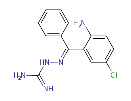 2-[(E)-[(2-amino-5-chlorophenyl)-phenylmethylidene]amino]guanidine