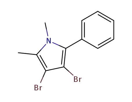 3,4-Dibromo-1,2-dimethyl-5-phenyl-1H-pyrrole