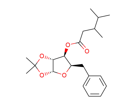 3,4-Dimethyl-pentanoic acid (3aR,5R,6S,6aR)-5-benzyl-2,2-dimethyl-tetrahydro-furo[2,3-d][1,3]dioxol-6-yl ester