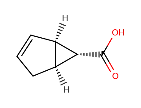 Molecular Structure of 16650-35-4 (bicyclo[3.1.0]hex-2-ene-6-carboxylic acid)