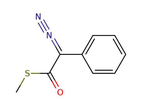 S-methyl phenyldiazothioacetate