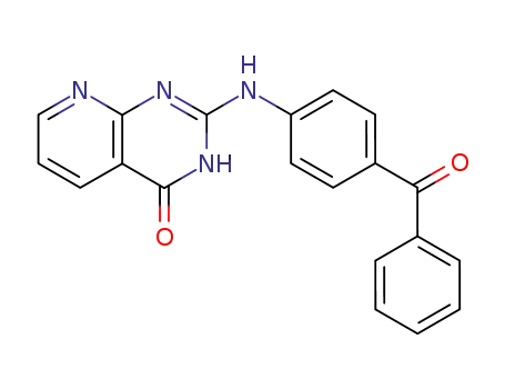 2-(4-Benzoyl-phenylamino)-3H-pyrido[2,3-d]pyrimidin-4-one