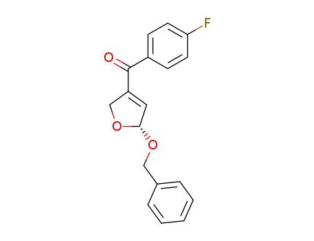 (-)-(2R)-2-(Benzyloxy)-4-(4-fluorobenzoyl)-2,5-dihydro-furan