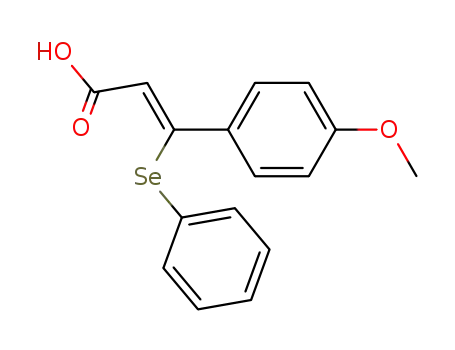 (Z)-3-(4-Methoxy-phenyl)-3-phenylselanyl-acrylic acid