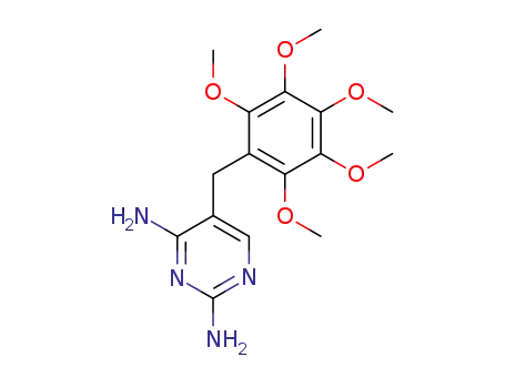 2,4-Pyrimidinediamine, 5-[(pentamethoxyphenyl)methyl]-