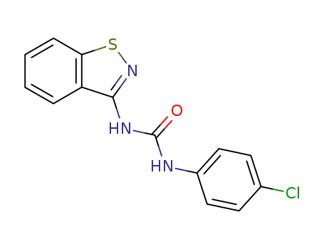 1-(1,2-benzothiazol-3-yl)-3-(4-chlorophenyl)urea