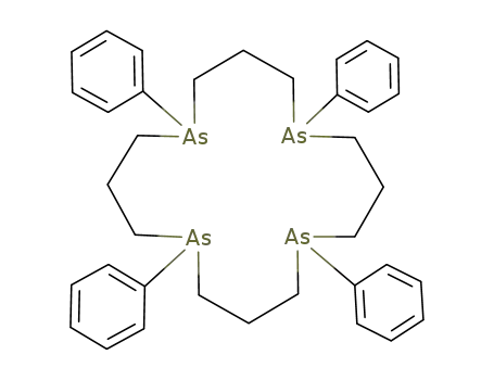 1,5,9,13-Tetraarsacyclohexadecane, 1,5,9,13-tetraphenyl-