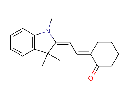 Cyclohexanone,
2-[(1,3-dihydro-1,3,3-trimethyl-2H-indol-2-ylidene)ethylidene]-