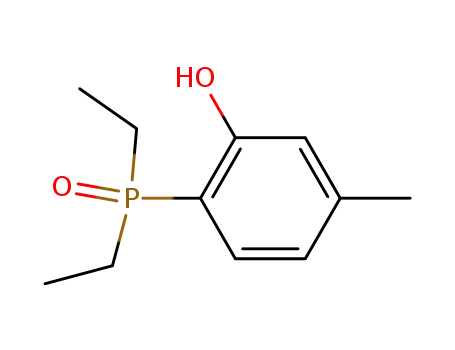 2-(Diethyl-phosphinoyl)-5-methyl-phenol