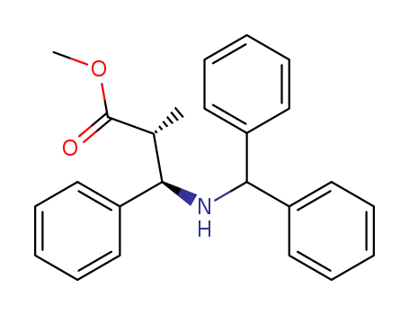 (2R,3R)-3-(Benzhydryl-amino)-2-methyl-3-phenyl-propionic acid methyl ester