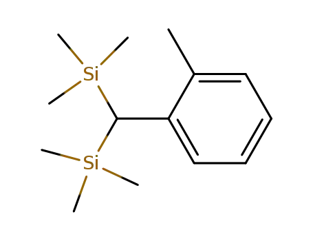 1-(Bis-trimethylsilanyl-methyl)-2-methyl-benzene