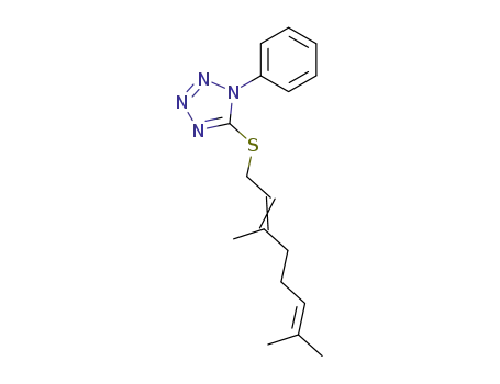 5-(3,7-dimethyl-2,6-octadienylthio)-1-phenyl-1H-tetrazole
