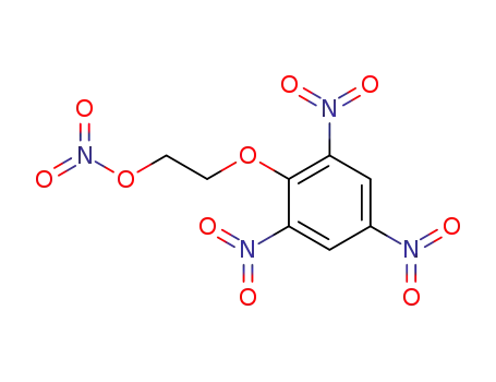 Molecular Structure of 62030-33-5 (2-(2,4,6-Trinitrophenoxy)-ethanol nitrate)