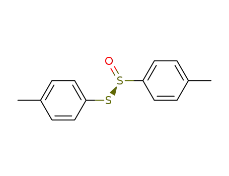 Benzenesulfinothioic acid, 4-methyl-, S-(4-methylphenyl) ester, (R)-