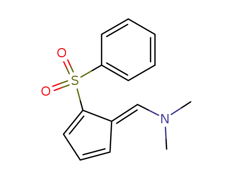 5-(Dimethylamino-methylen)-1-(phenylsulfonyl)-1,3-cyclopentadien
