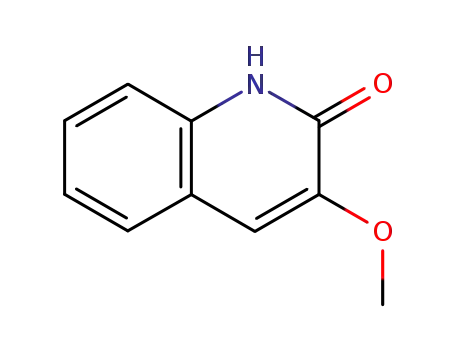 Molecular Structure of 24186-92-3 (2(1H)-Quinolinone, 3-methoxy-)