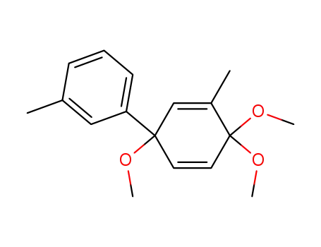 3,6,6-Trimethoxy-1-methyl-3-(3-methylphenyl)cyclohexa-1,4-diene